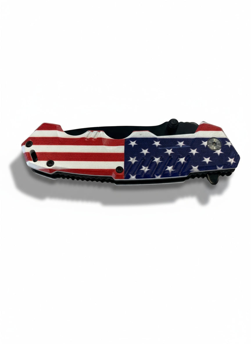 American Flag Pocket Knife