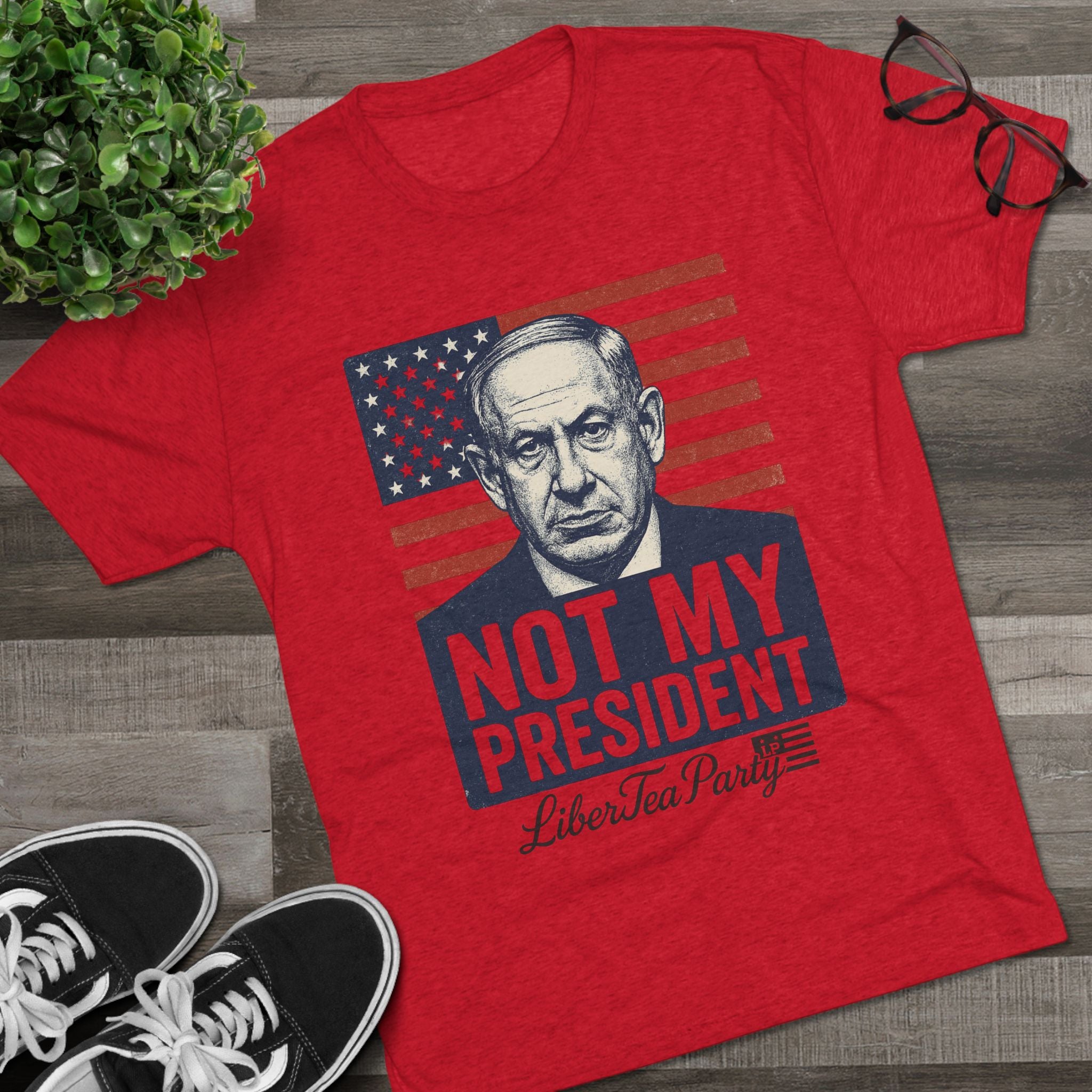 Political Statement Tee - Not My President Graphic T-Shirt for Freedom Lovers