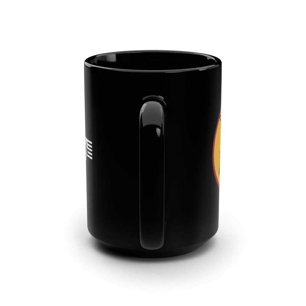 Liberty-Inspired Black Mug - 15oz Tea Party Edition