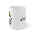 LiberTea Party Ceramic Mug — Rainbow "Taxation is theft" Design