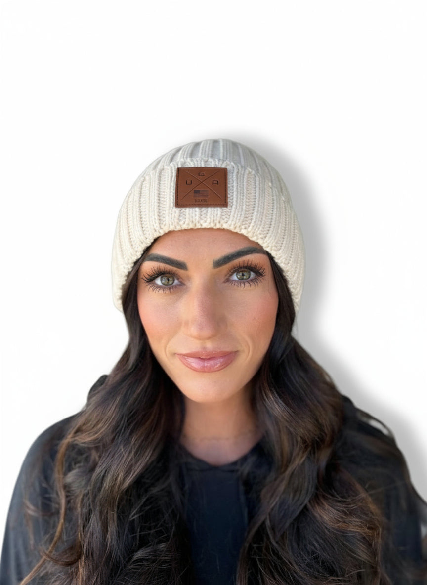 Cream USA Beanie