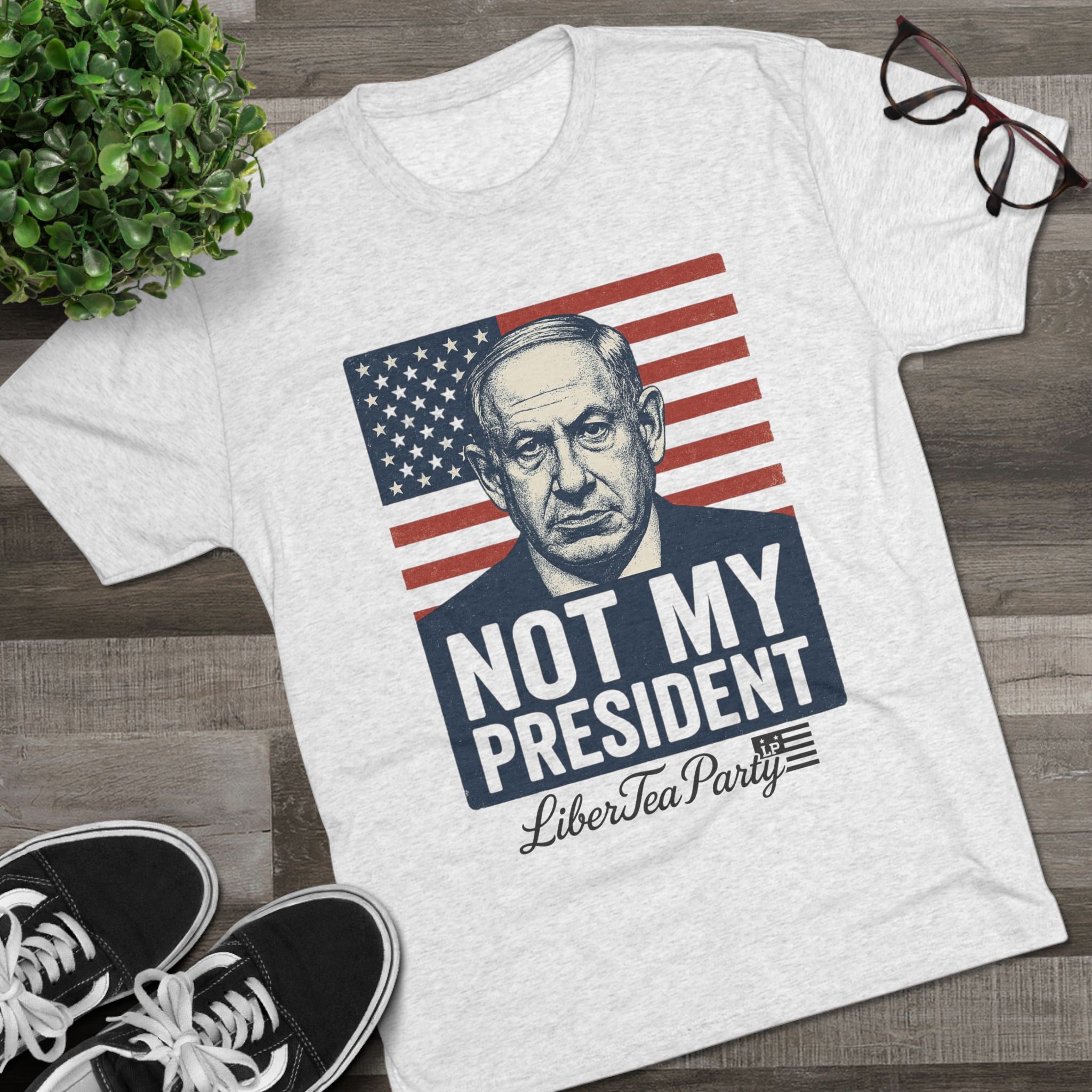 Political Statement Tee - Not My President Graphic T-Shirt for Freedom Lovers