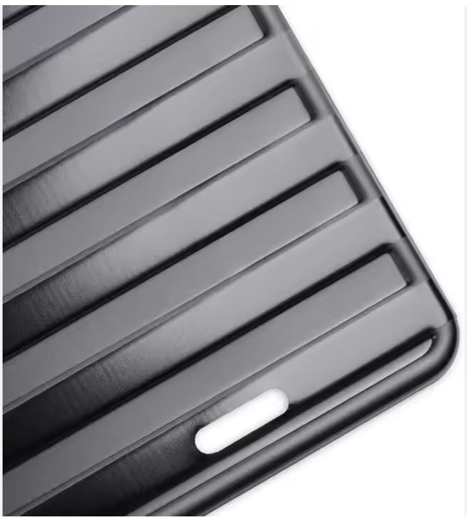 Matte Black American Flag Vanity Plate