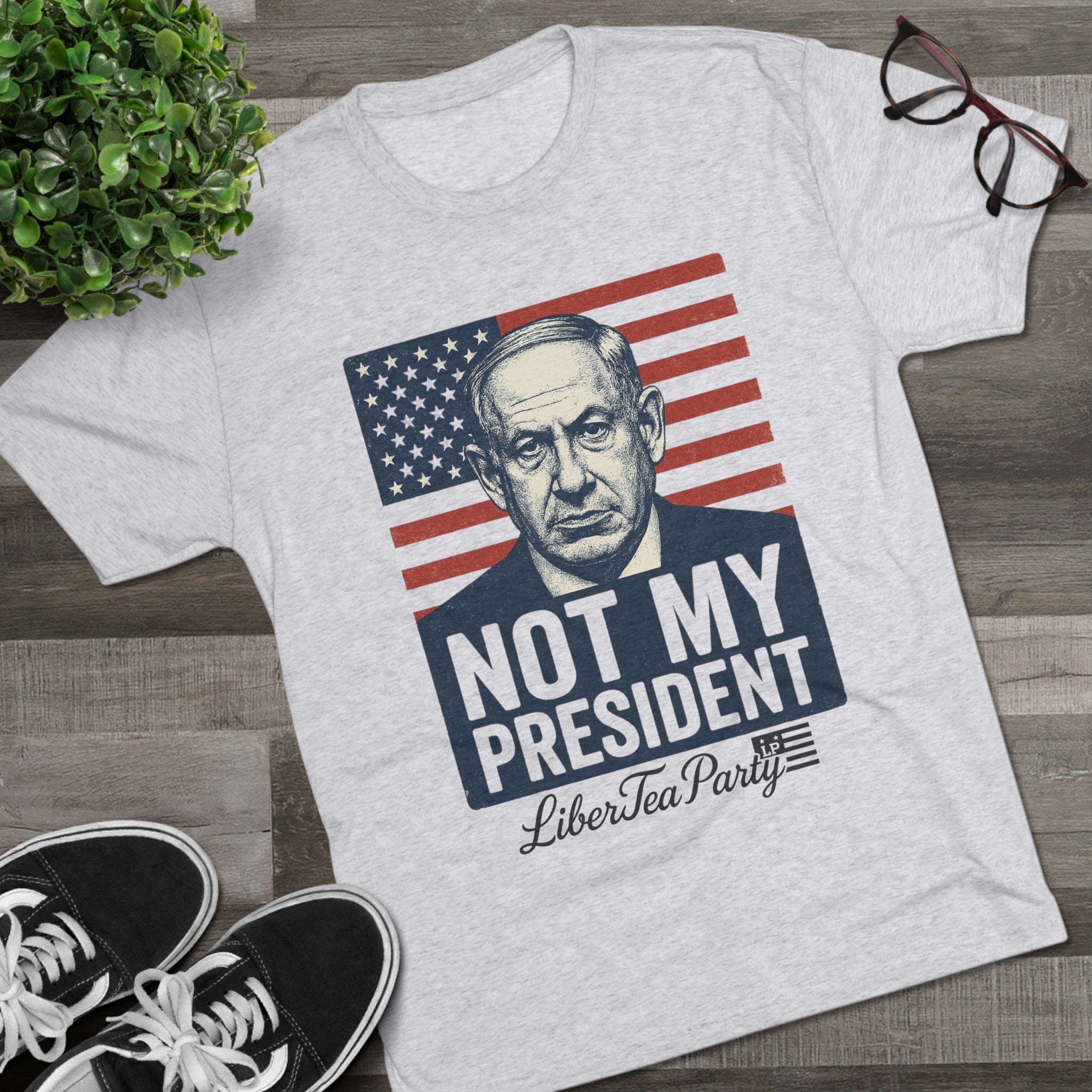 Political Statement Tee - Not My President Graphic T-Shirt for Freedom Lovers