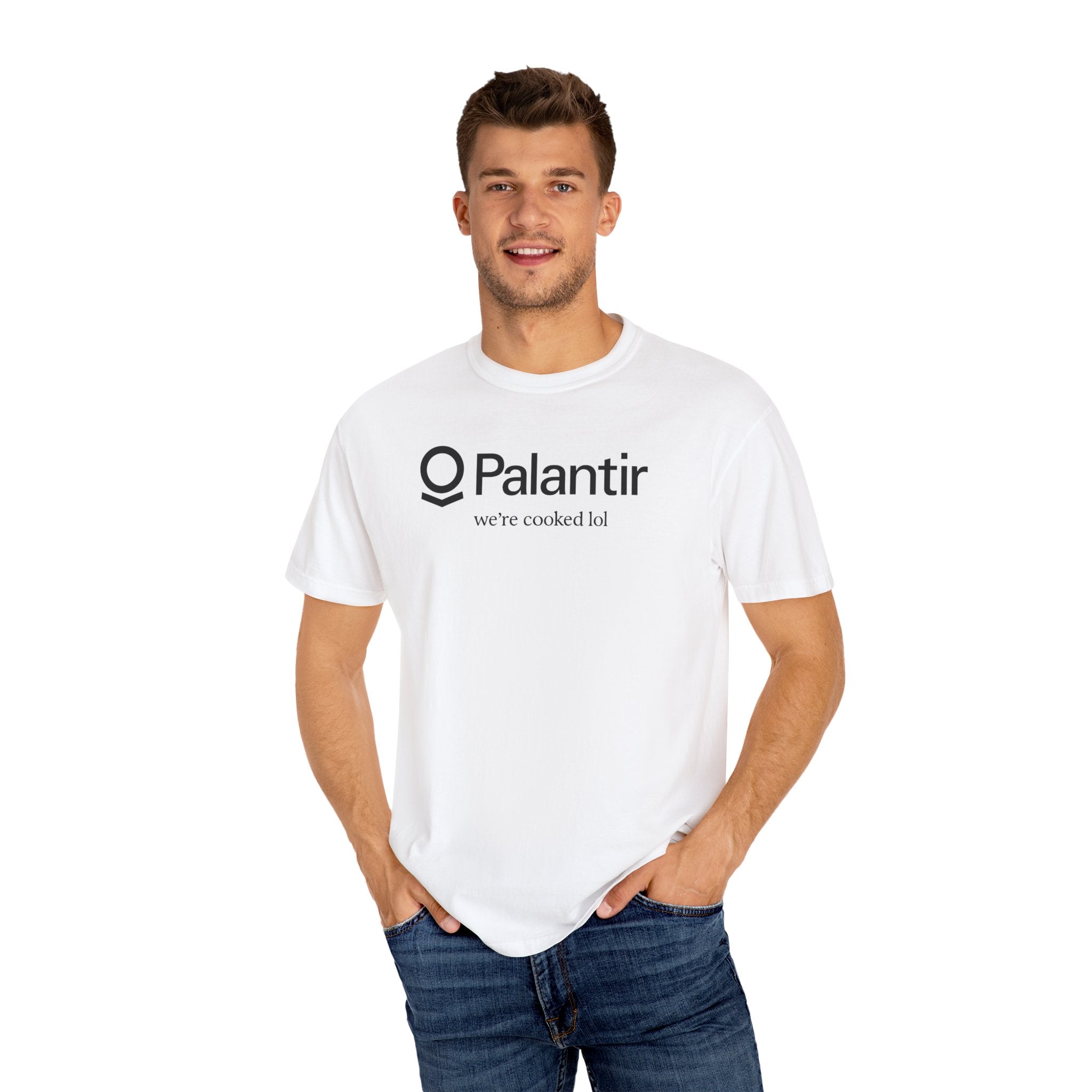 Palantir "we're cooked lol" T-Shirt