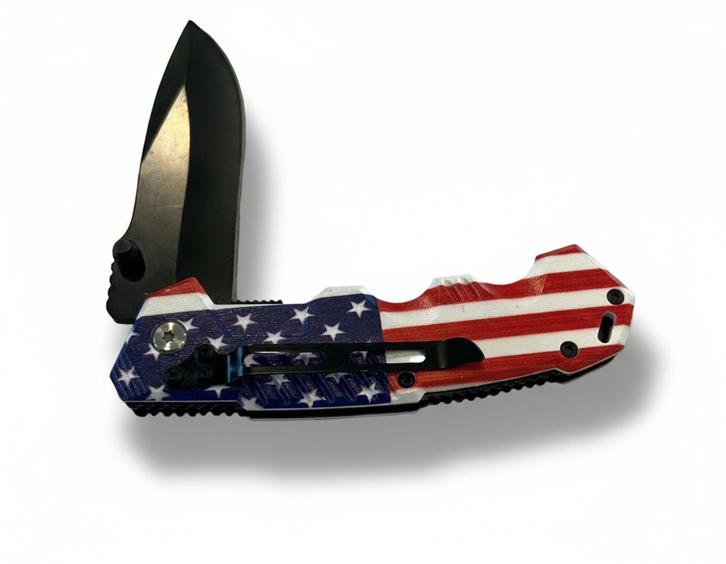 American Flag Pocket Knife