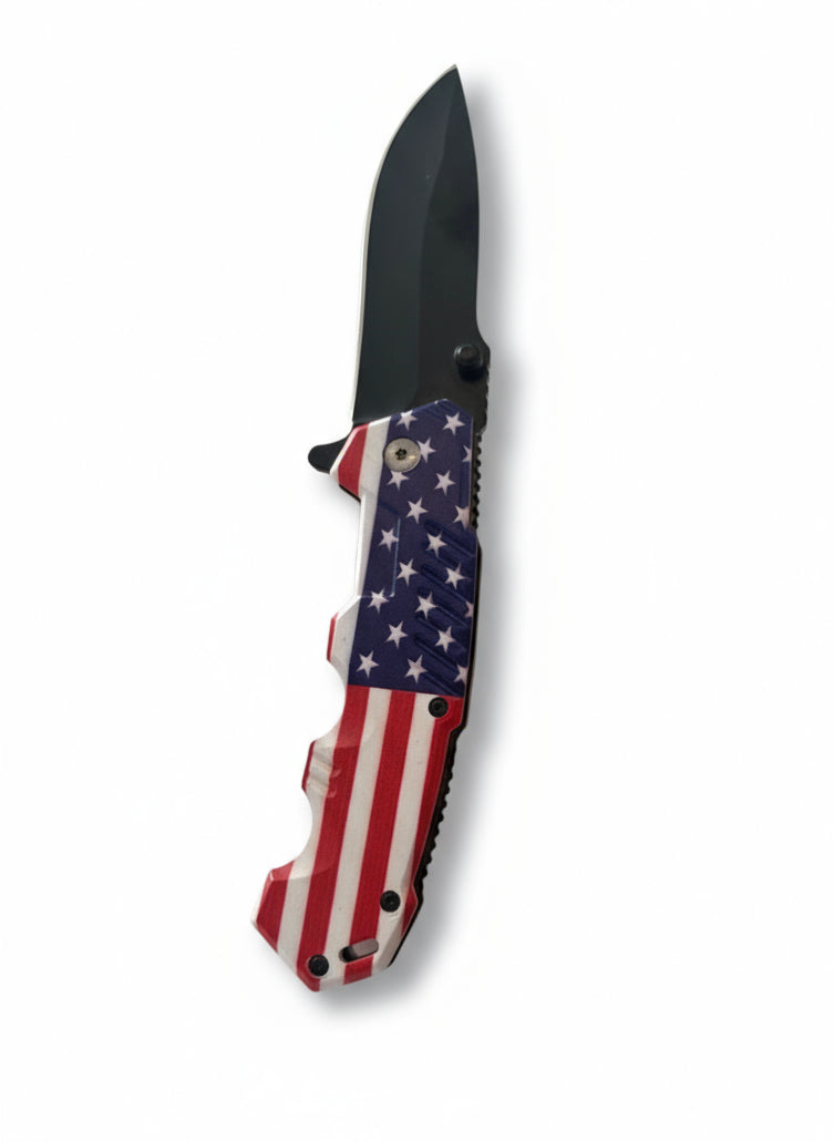 American Flag Pocket Knife